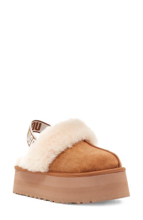 UGG Funkette Suede Platform Clogs Product Image