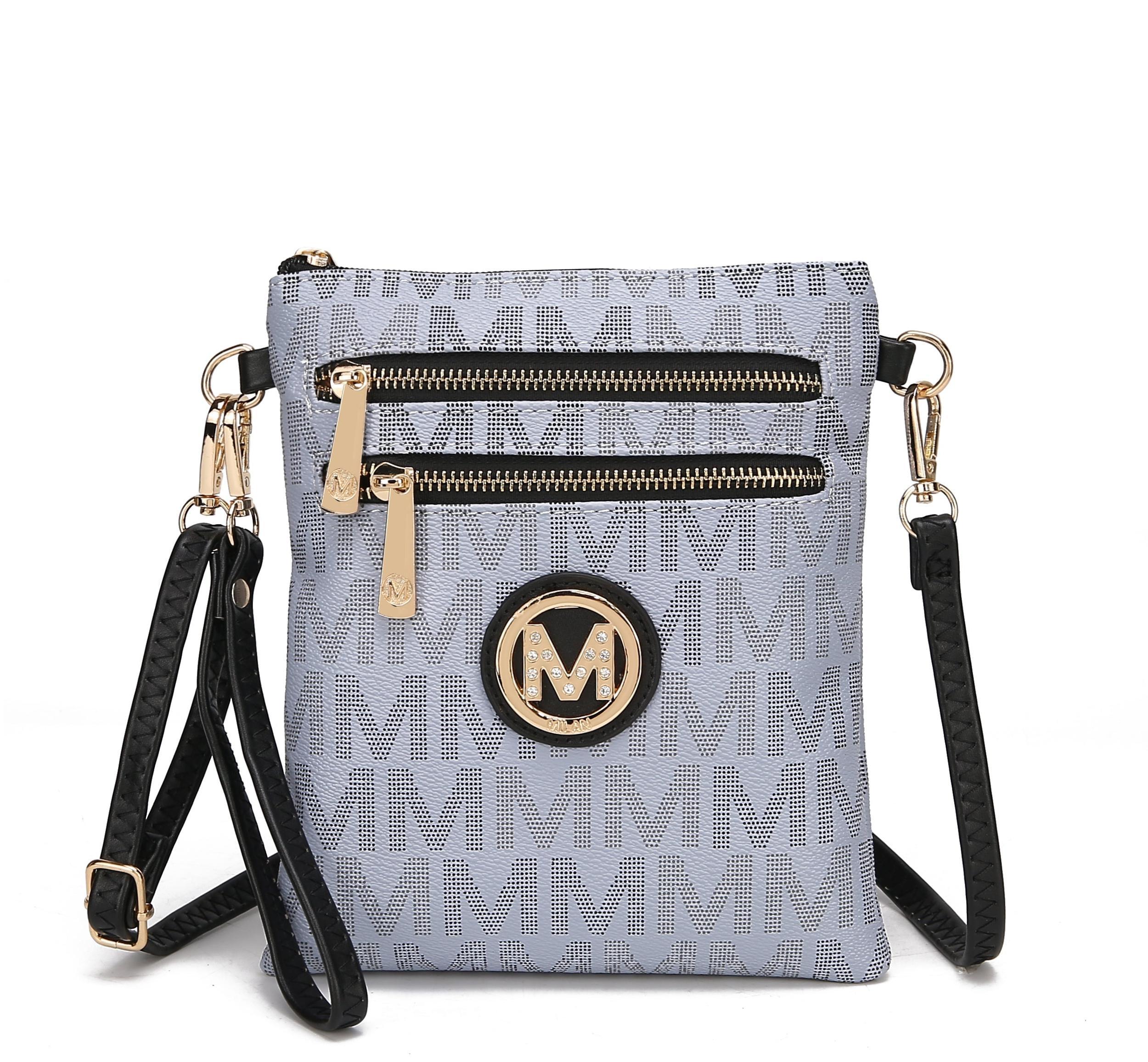 MKF Collection Women's Gaia Milan Signature Crossbody Bag Female Product Image