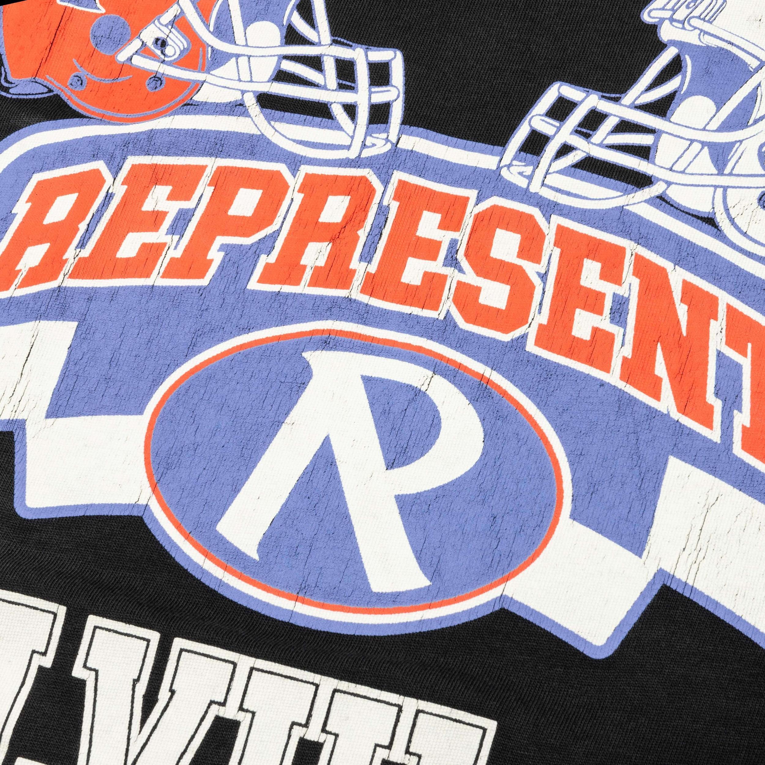 Feature x Represent Champions T-Shirt - Stained Black Male Product Image