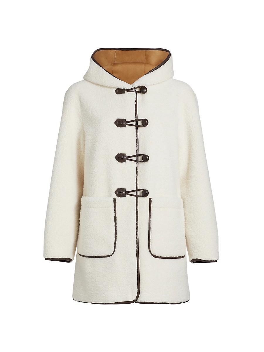 Womens Stephanie Faux Shearling Coat Product Image
