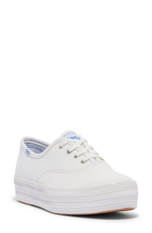 Keds The Platform Lace Up Women's Shoes Product Image