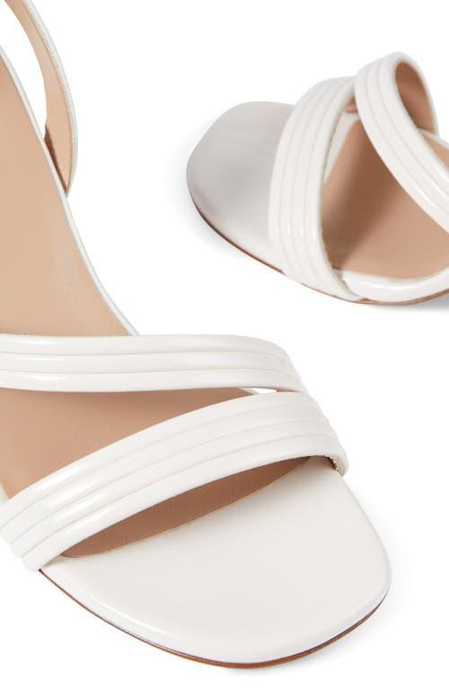 LK BENNETT Edita Ankle Strap Sandal In Pearl Product Image