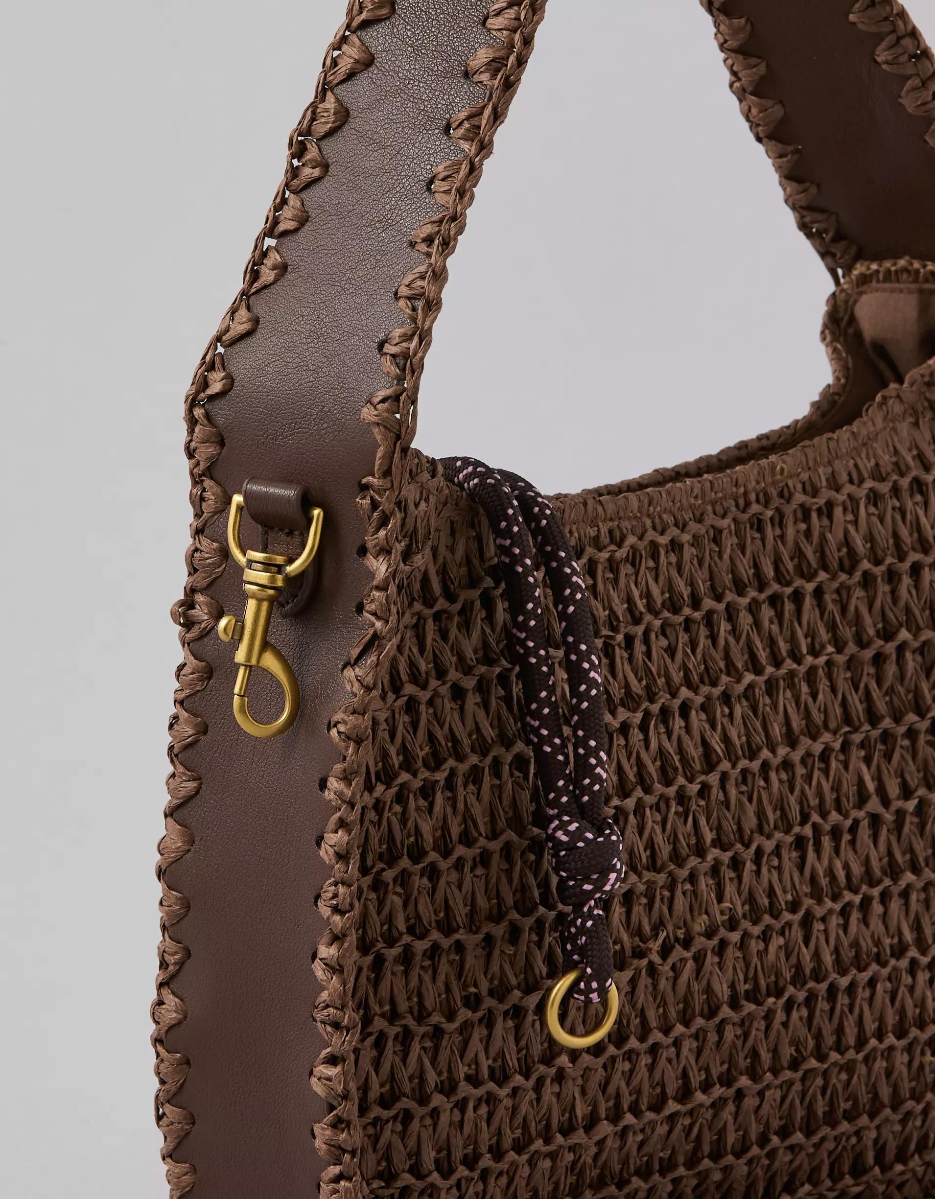 AE Mini Raffia Tote Bag Product Image