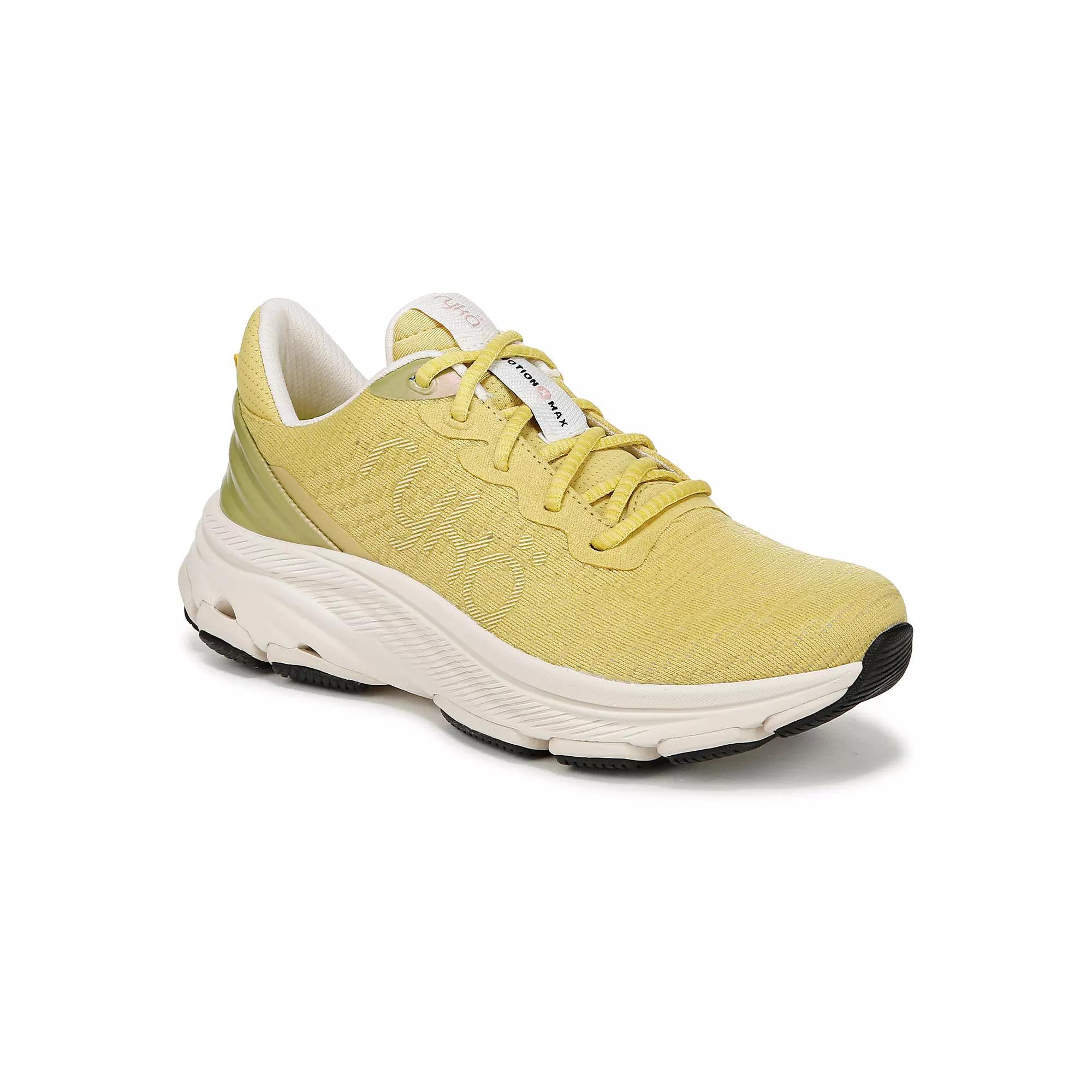 Ryka Devotion X Max Women's Walking Sneakers, Size: 12 Wide, Verdant Yellow Product Image