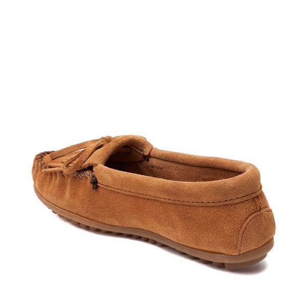 Womens Minnetonka Kilty Casual Shoe - Taupe Product Image