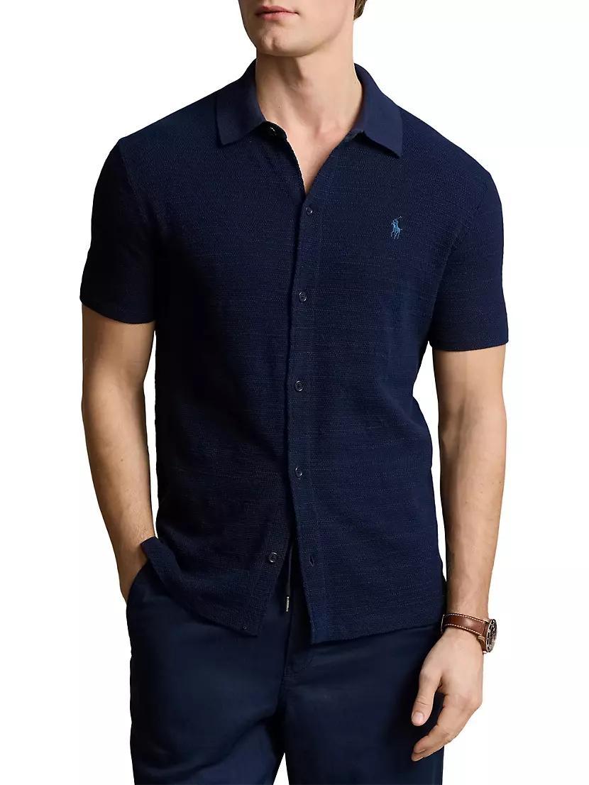 Mens Jersey Crewneck Classic-Fit T-Shirt Product Image