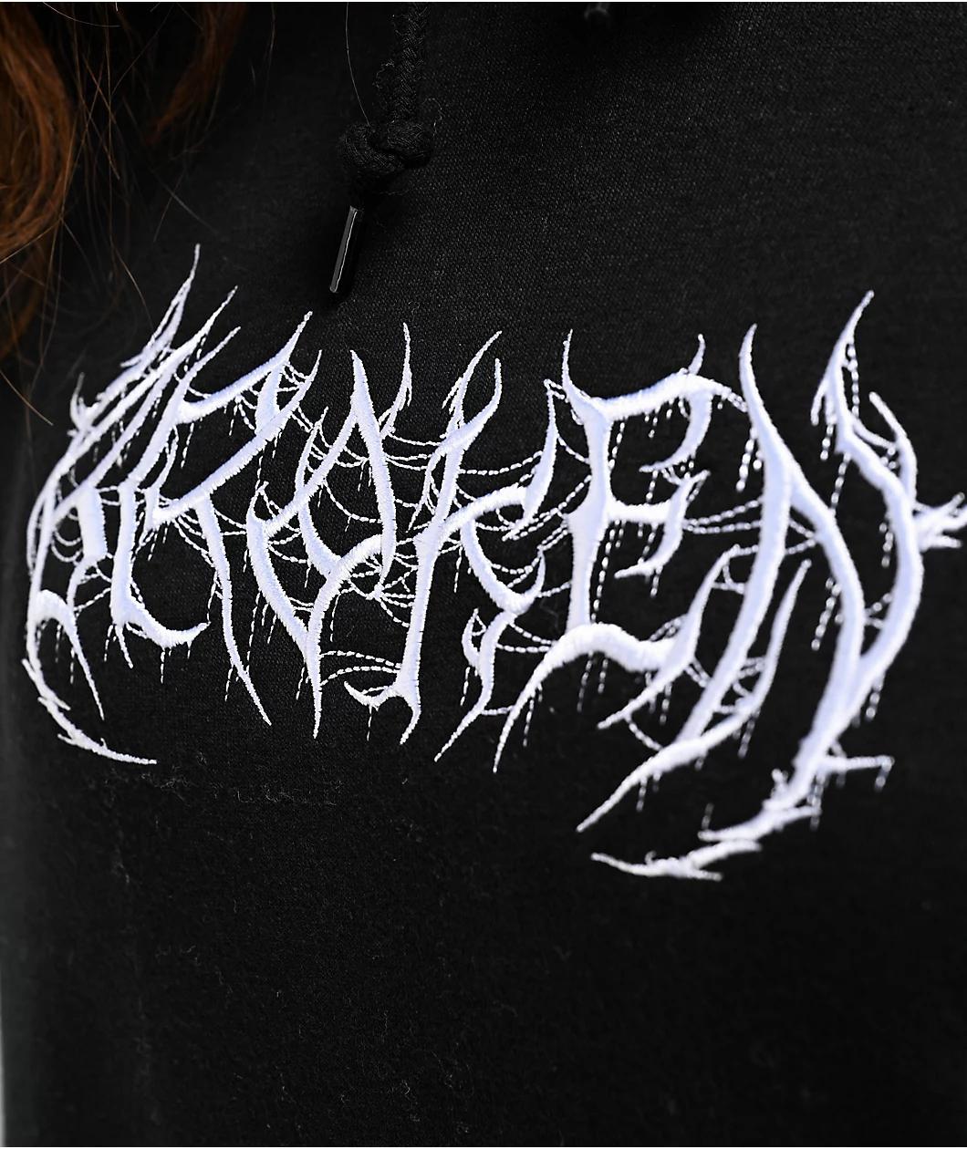 Broken Promises Moshpit Black Hoodie Product Image