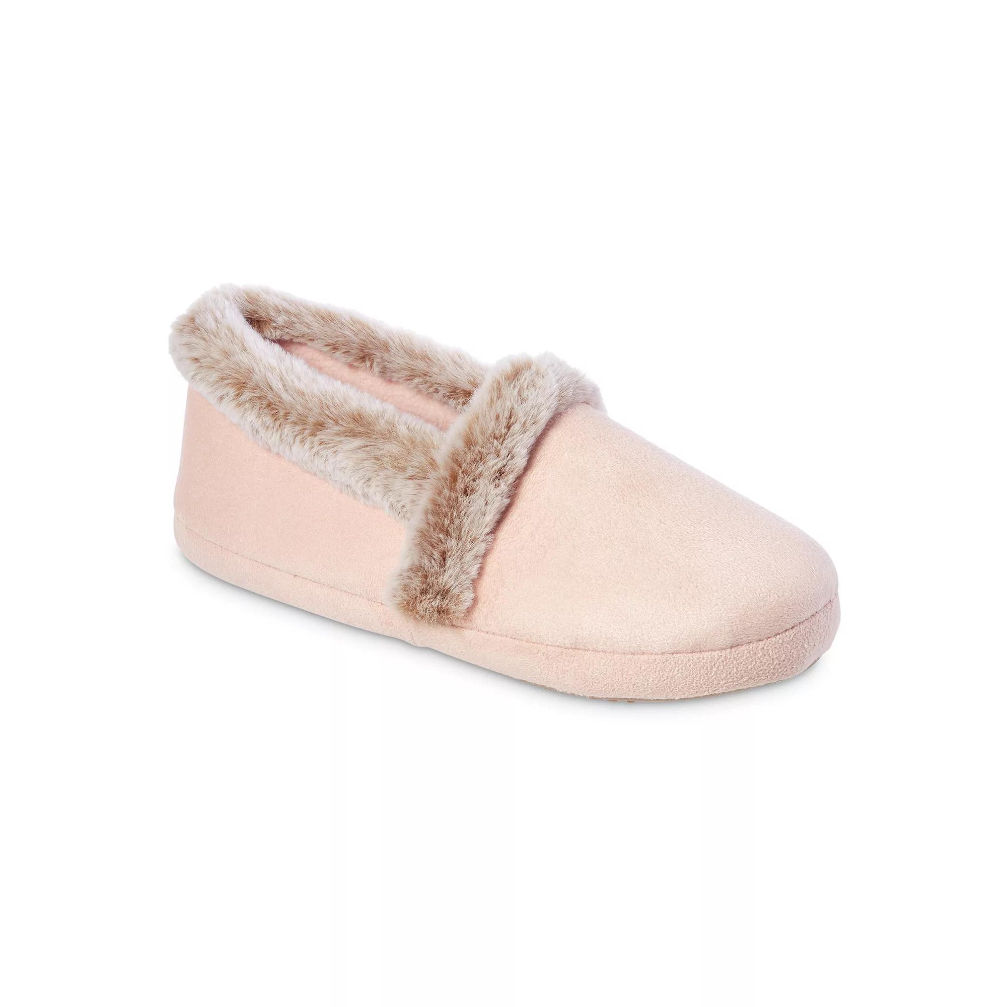 Women's Isotoner Closed Back Slippers, Size: Small, Red Product Image