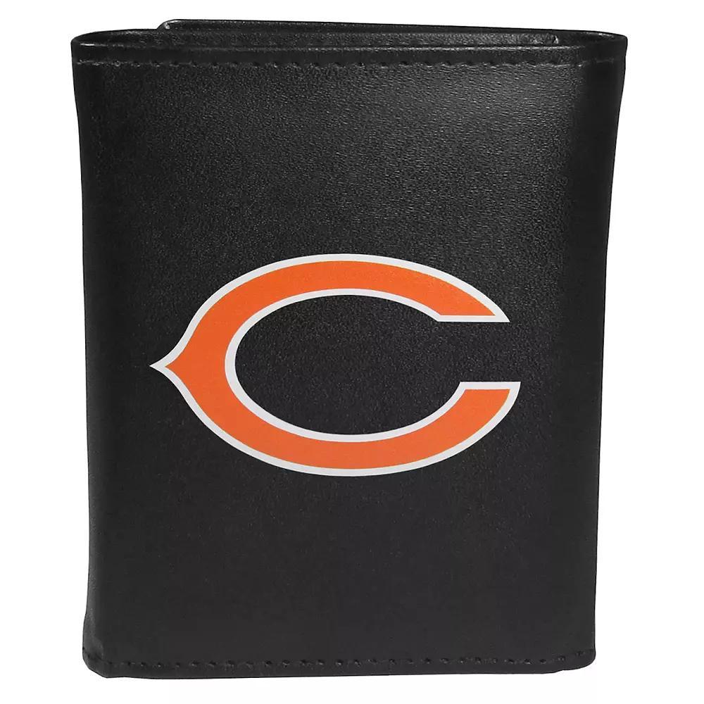 Men's Chicago Bears Logo Tri-Fold Wallet, Team Product Image