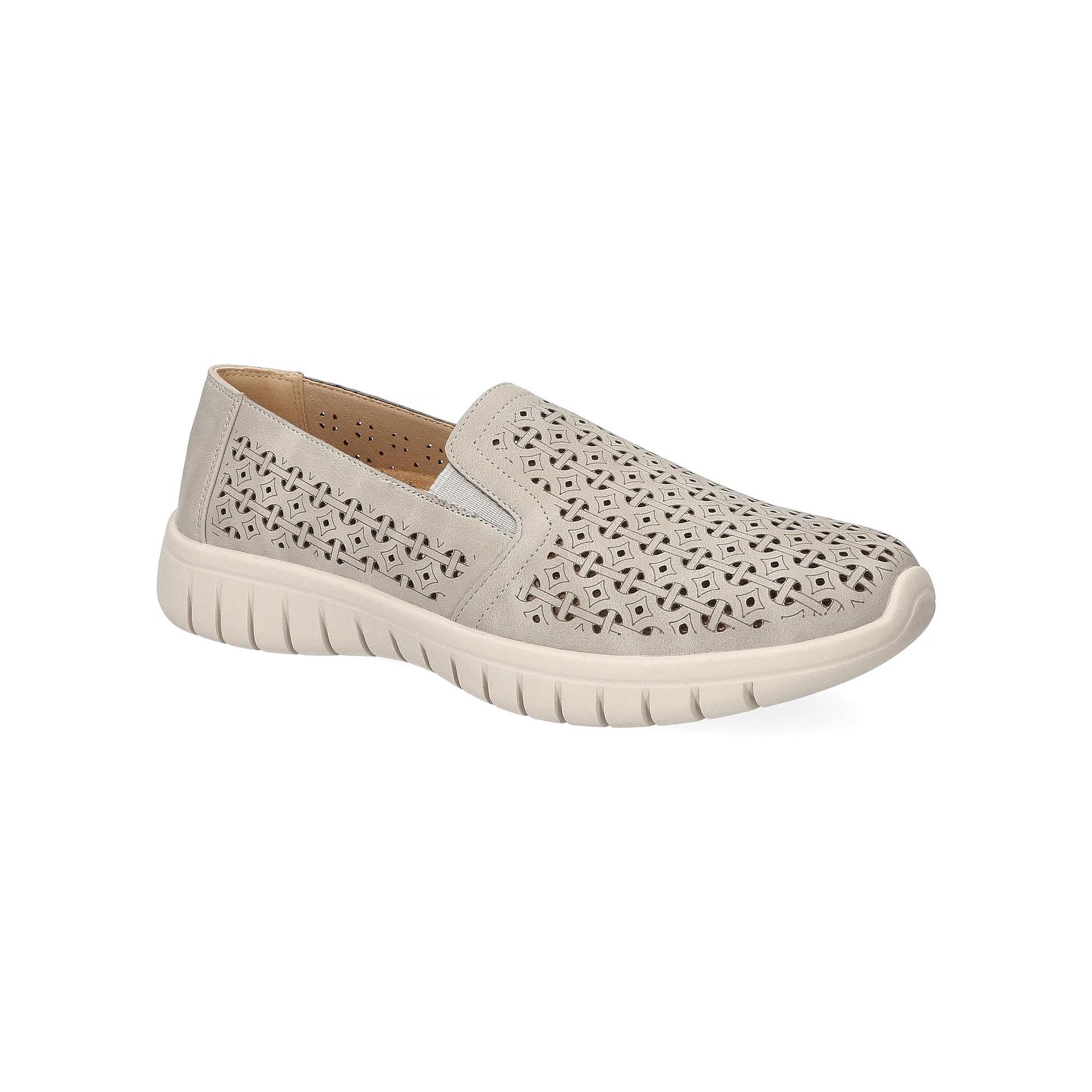 Easy Works by Easy Street Mosaic Slip-Resistant Women's Shoes, Size: 8 Wide, Gray Product Image