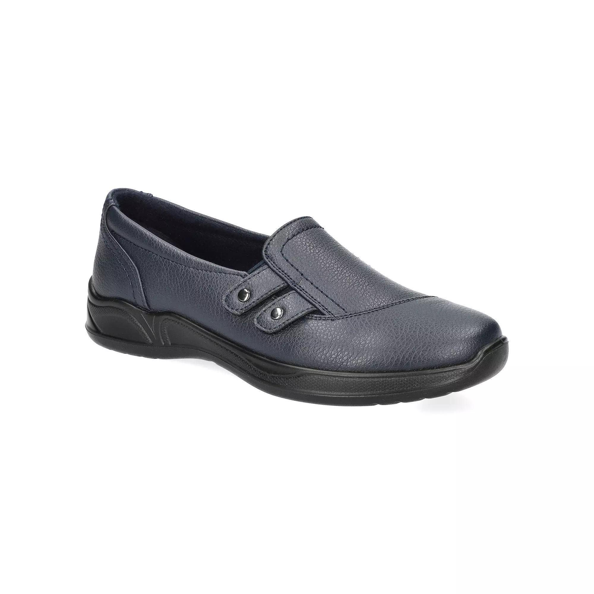 Easy Street Tune Women's Slip-On Comfort Flats, Size: 9.5, Blue Product Image