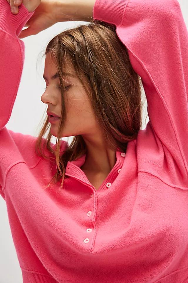 Porta Cashmere Henley Product Image
