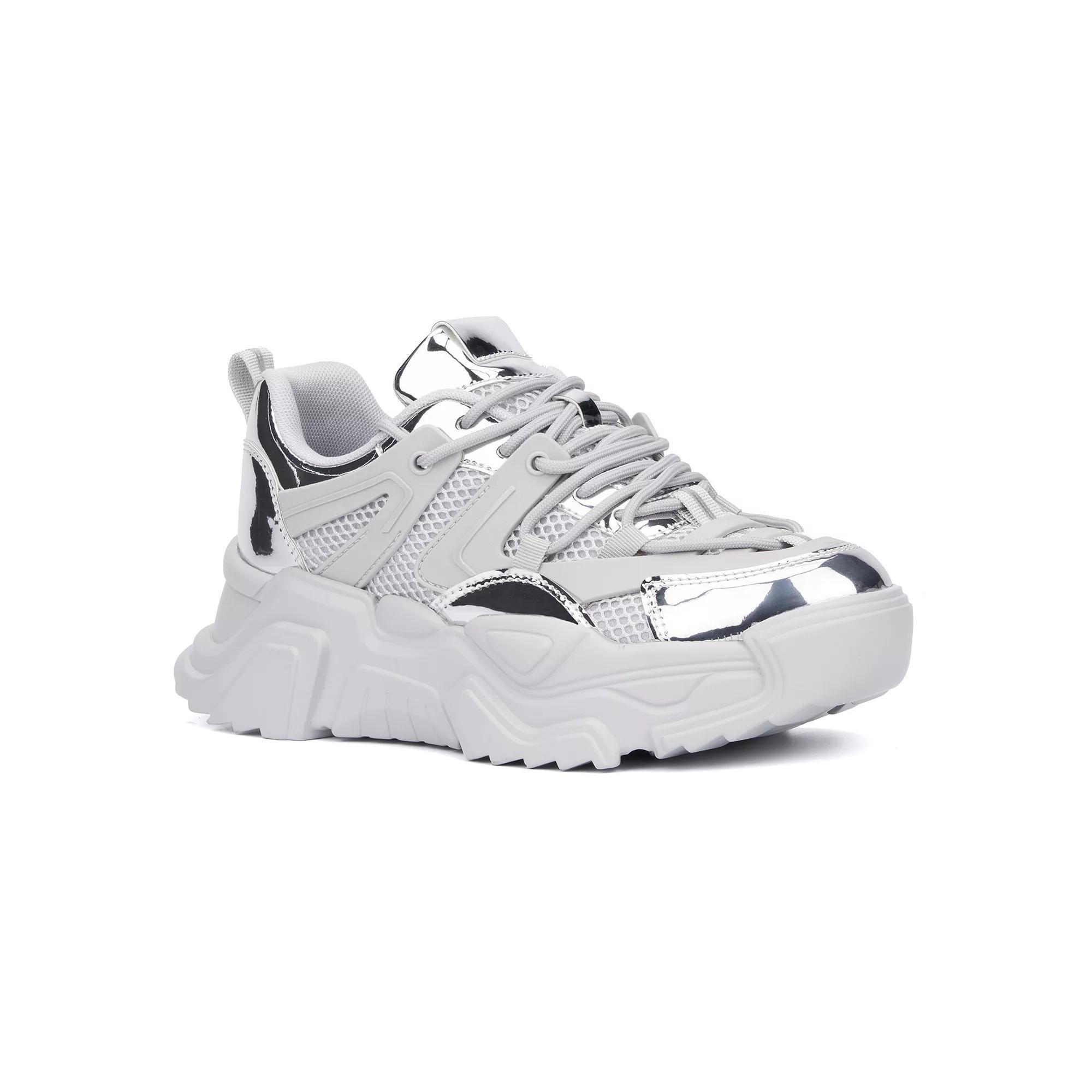 Olivia Miller Zenith Women's Low Top Sneakers, Size: 7, Gray Product Image
