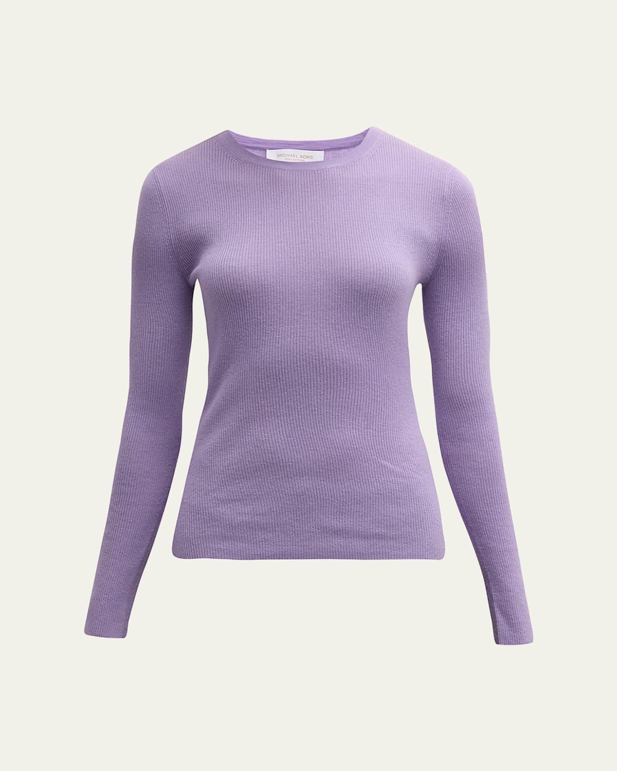 Michael Kors Collection Cashmere Hutton Rib Top Product Image