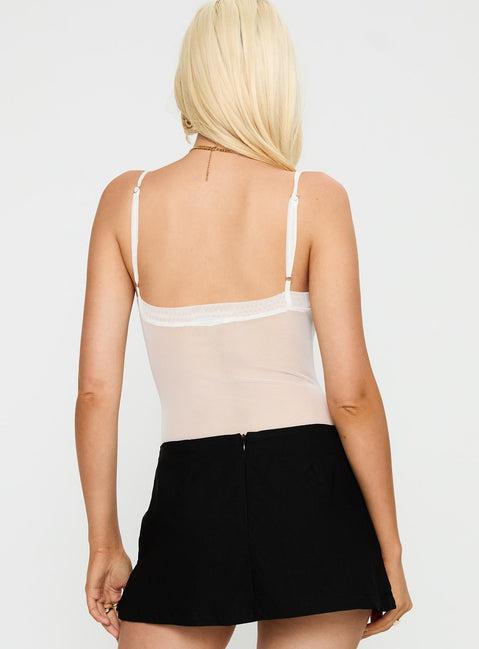 In The Club Bodysuit White Product Image
