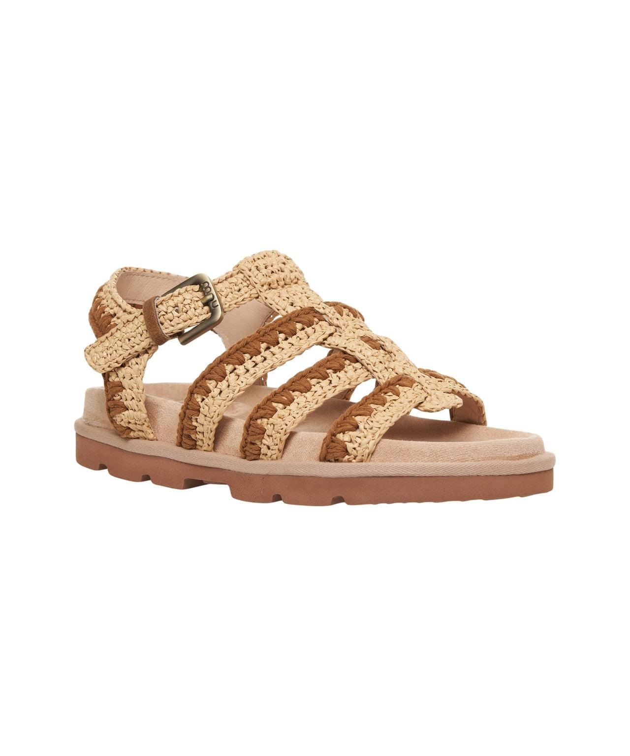 Raffia Sandals Product Image