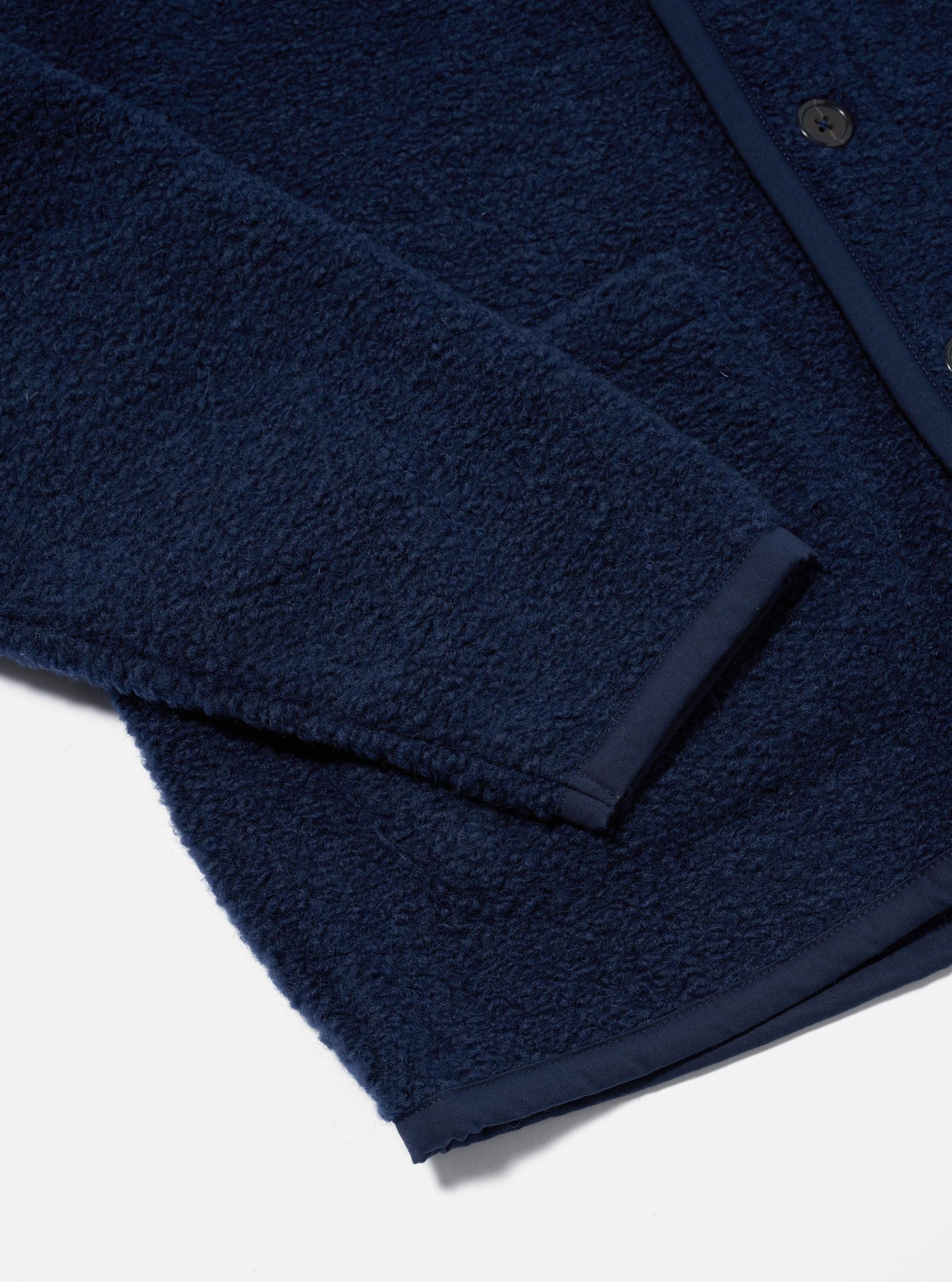 Navy Alvar Fleece Lancaster Jacket Product Image