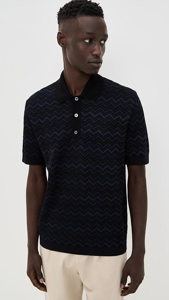 Missoni Short Sleeve Polo | Shopbop Product Image