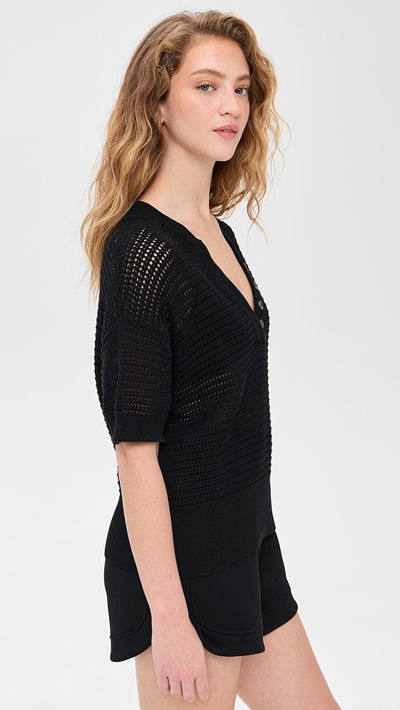 Varley Callie Knit Top | Shopbop Product Image