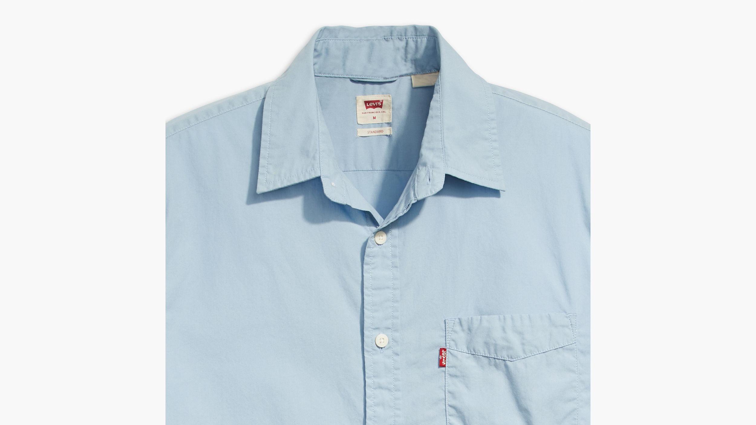 Short Sleeve Classic One Pocket Standard Fit Shirt Product Image