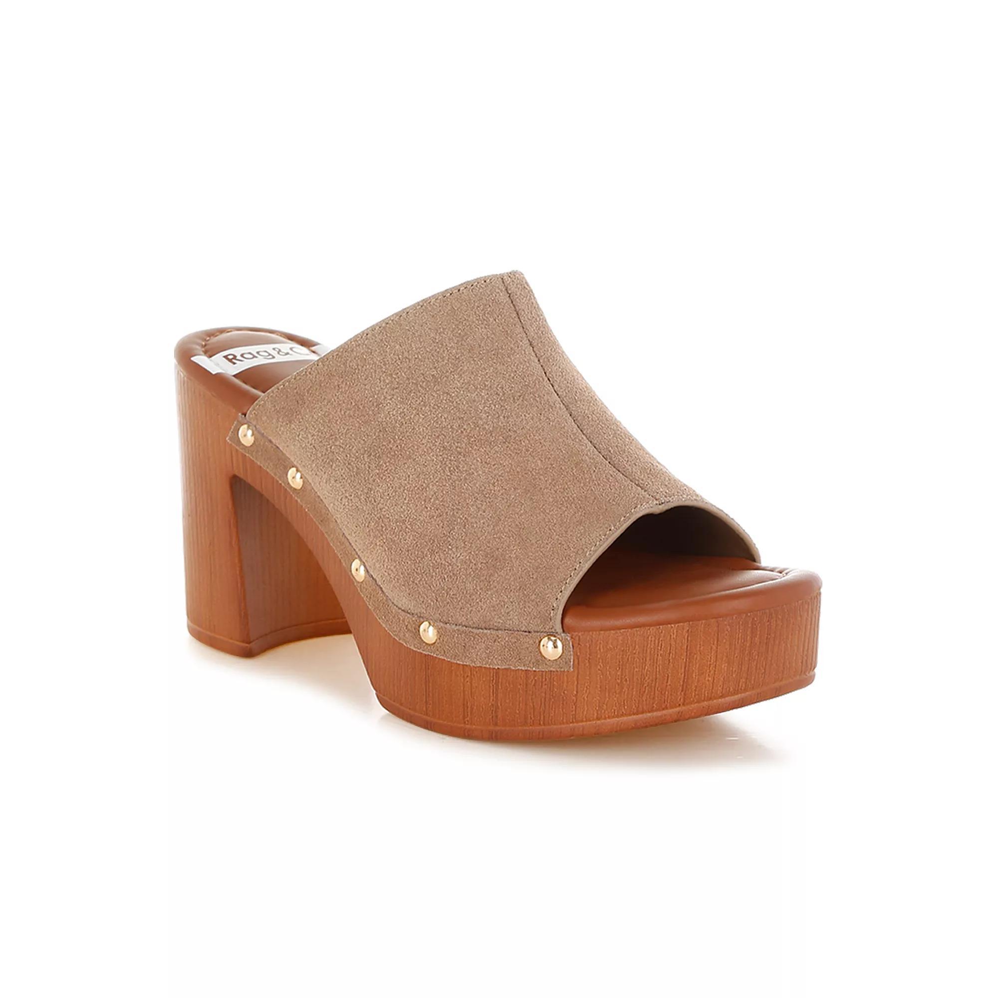 Rag & Co Masaki Women's Sandals, Size: 9.5, Brown Product Image