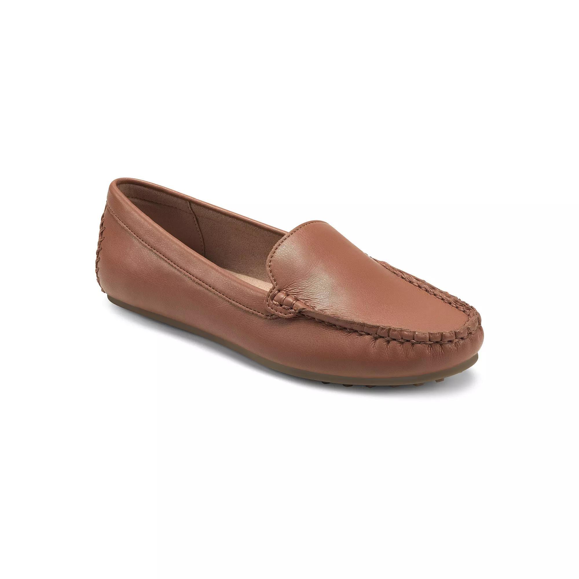 Aerosoles Over Drive Womens Loafers Blue Fabric Product Image