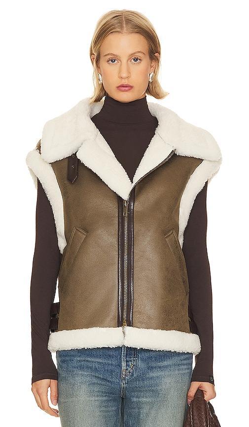 Apparis Luca Faux Shearling Vest Product Image