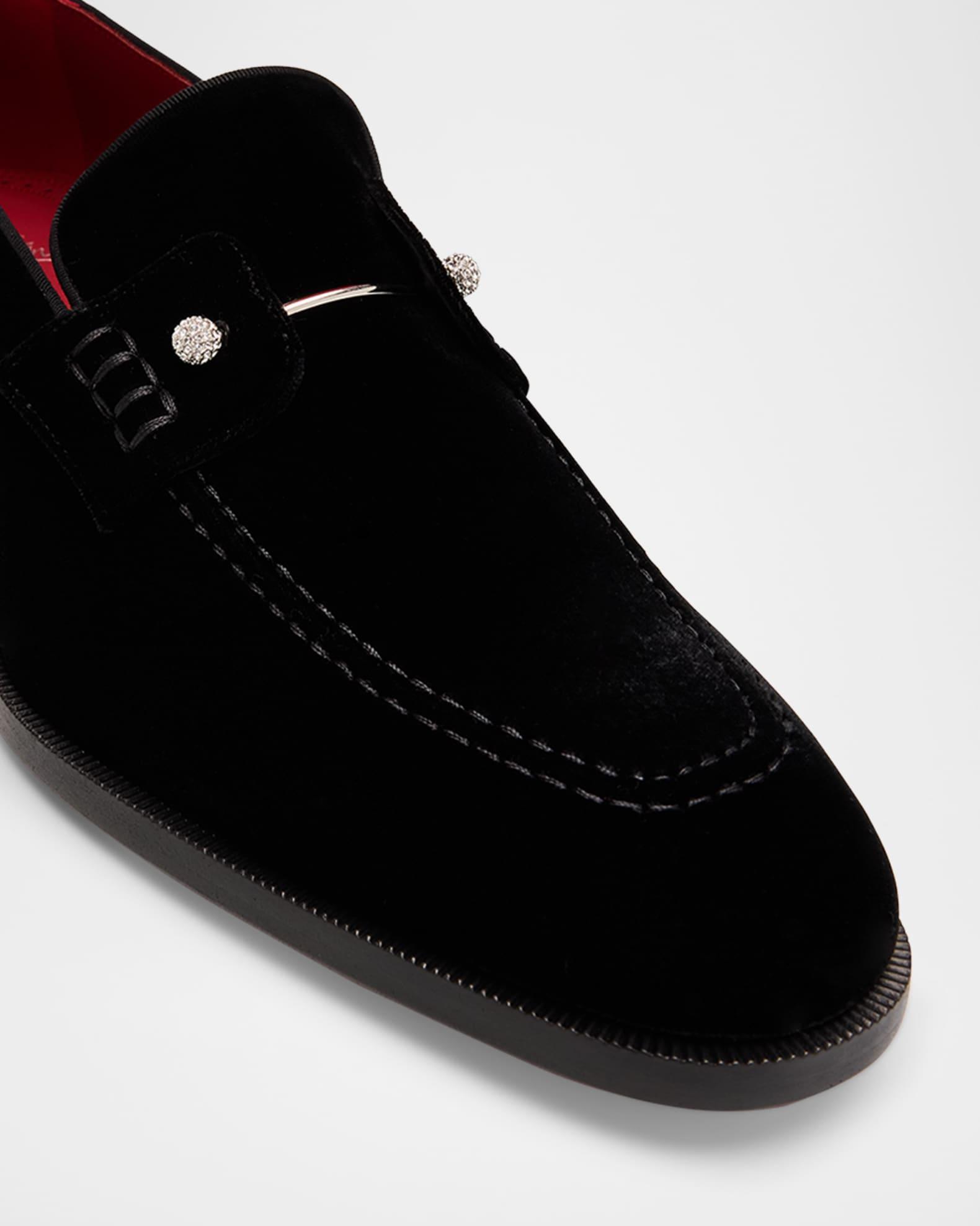 Men's Chambelimoc Night Strass Velvet Loafers Product Image