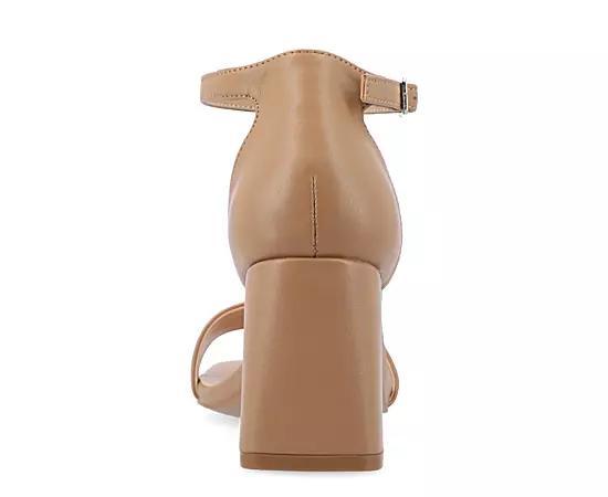 Journee Valenncia Womens SuperNatural Shades Tru Comfort Foam Dress Sandals Product Image