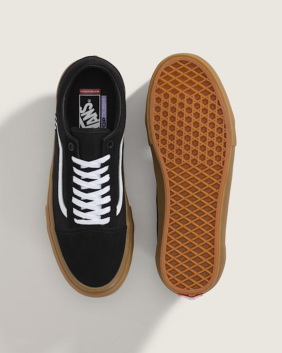 Vans | Skate Old Skool Black/Gum Skate Shoe Product Image