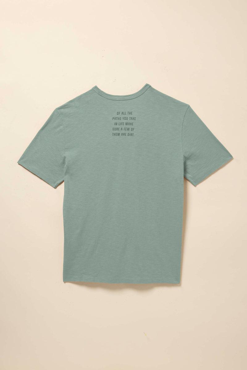DIRT Sunwashed Regenerative Cotton Tee - Sage Creek Product Image