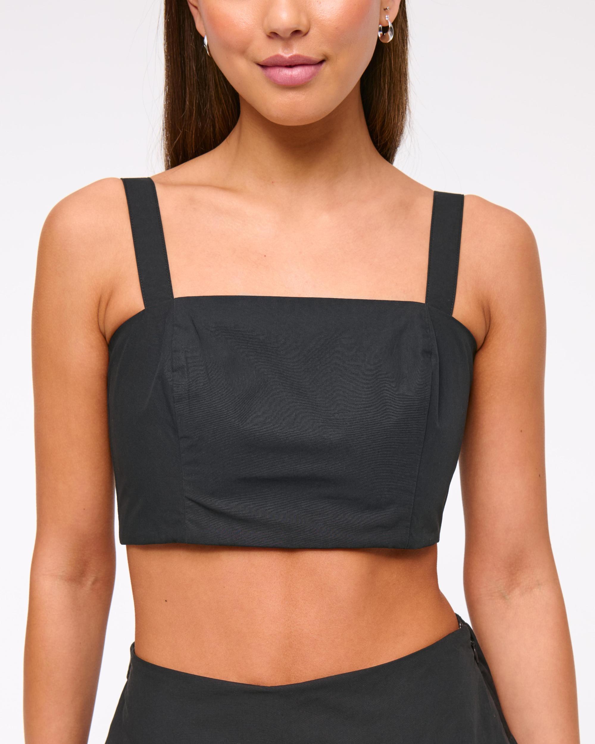 Ultra Cropped Bow-Back Cami Top Product Image