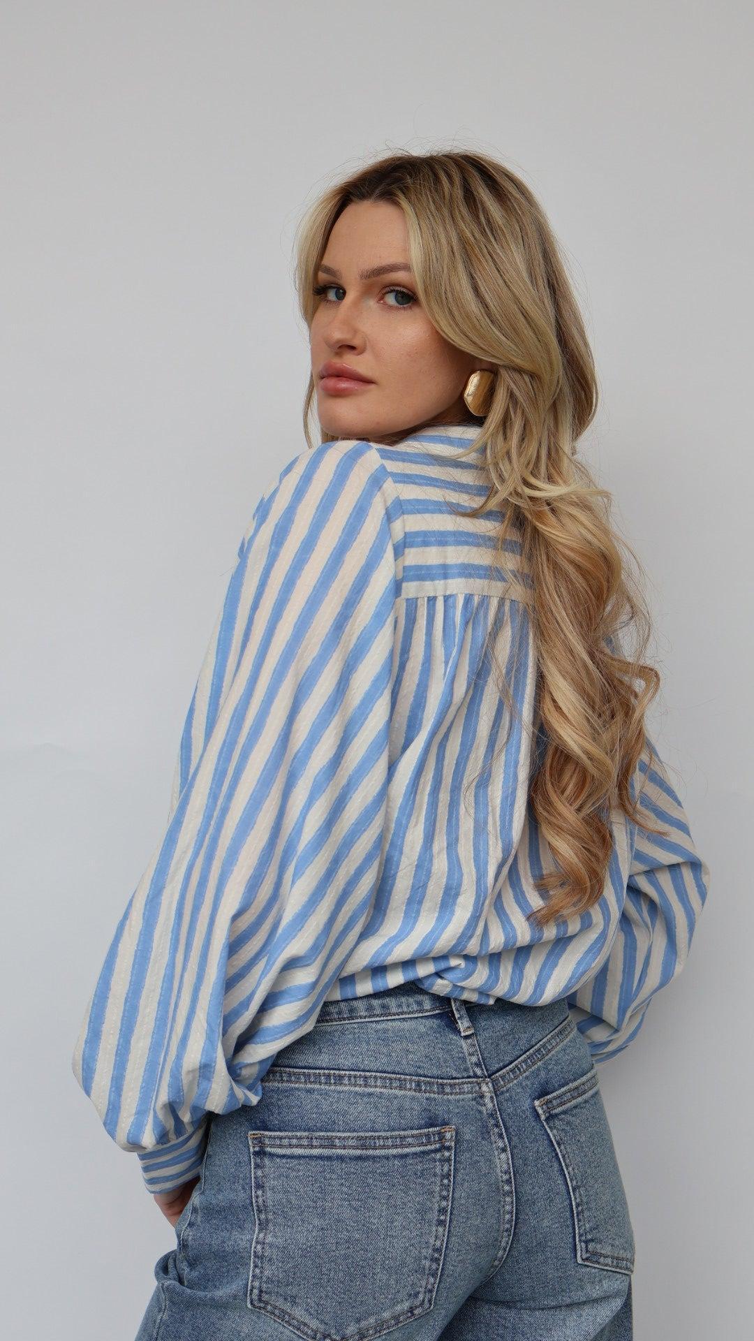 Classic Stripe Button Down Product Image