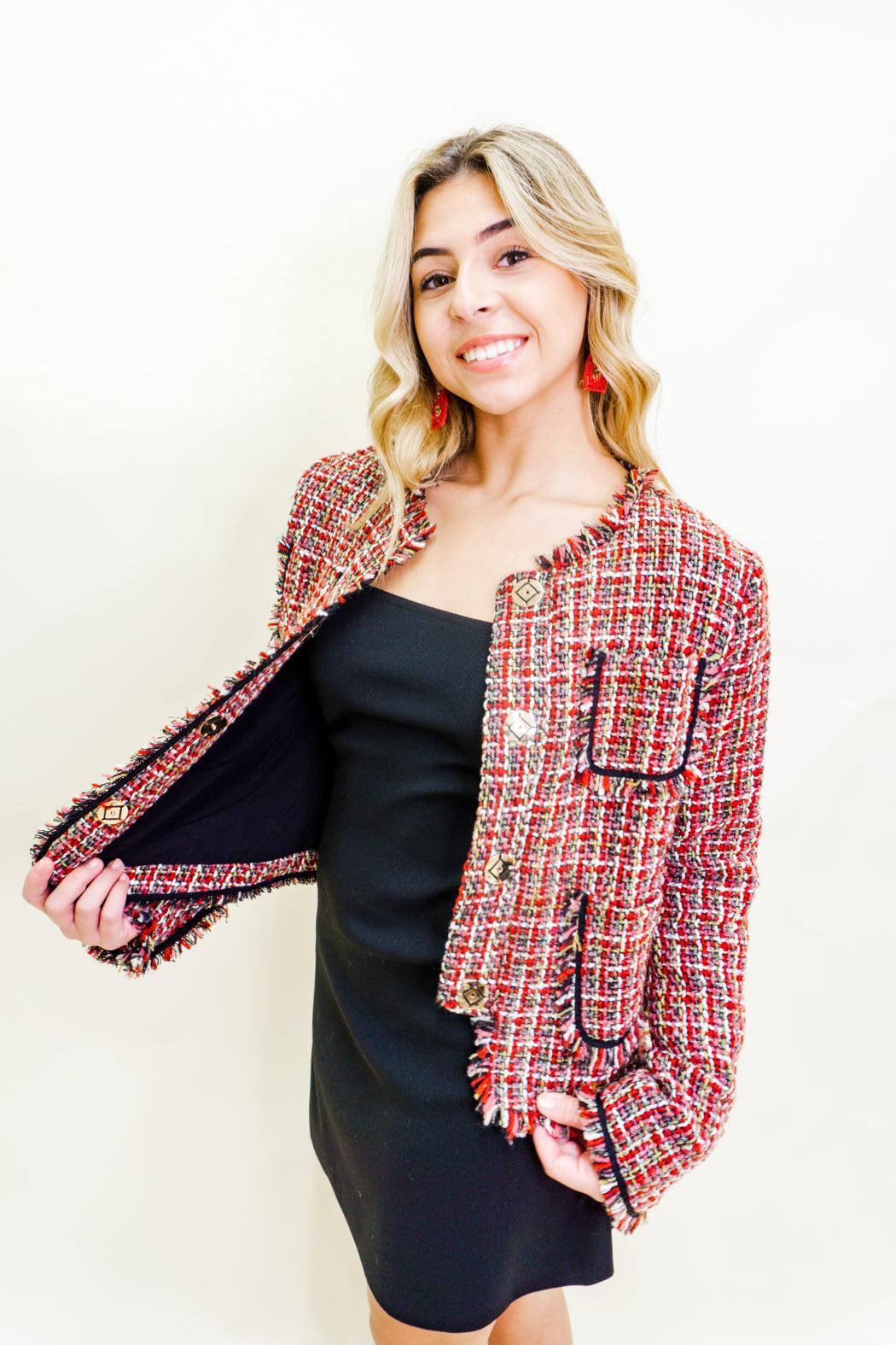 Fringe Trim Jacket Product Image