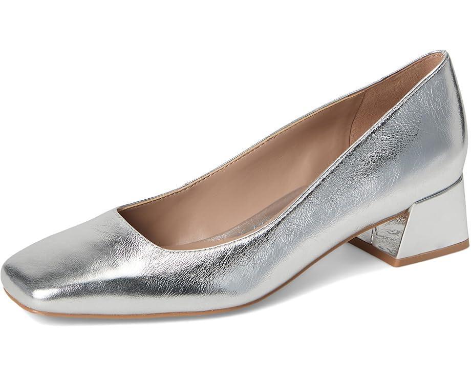 Natalia Square Toe Block Heel Pumps with Bow Product Image