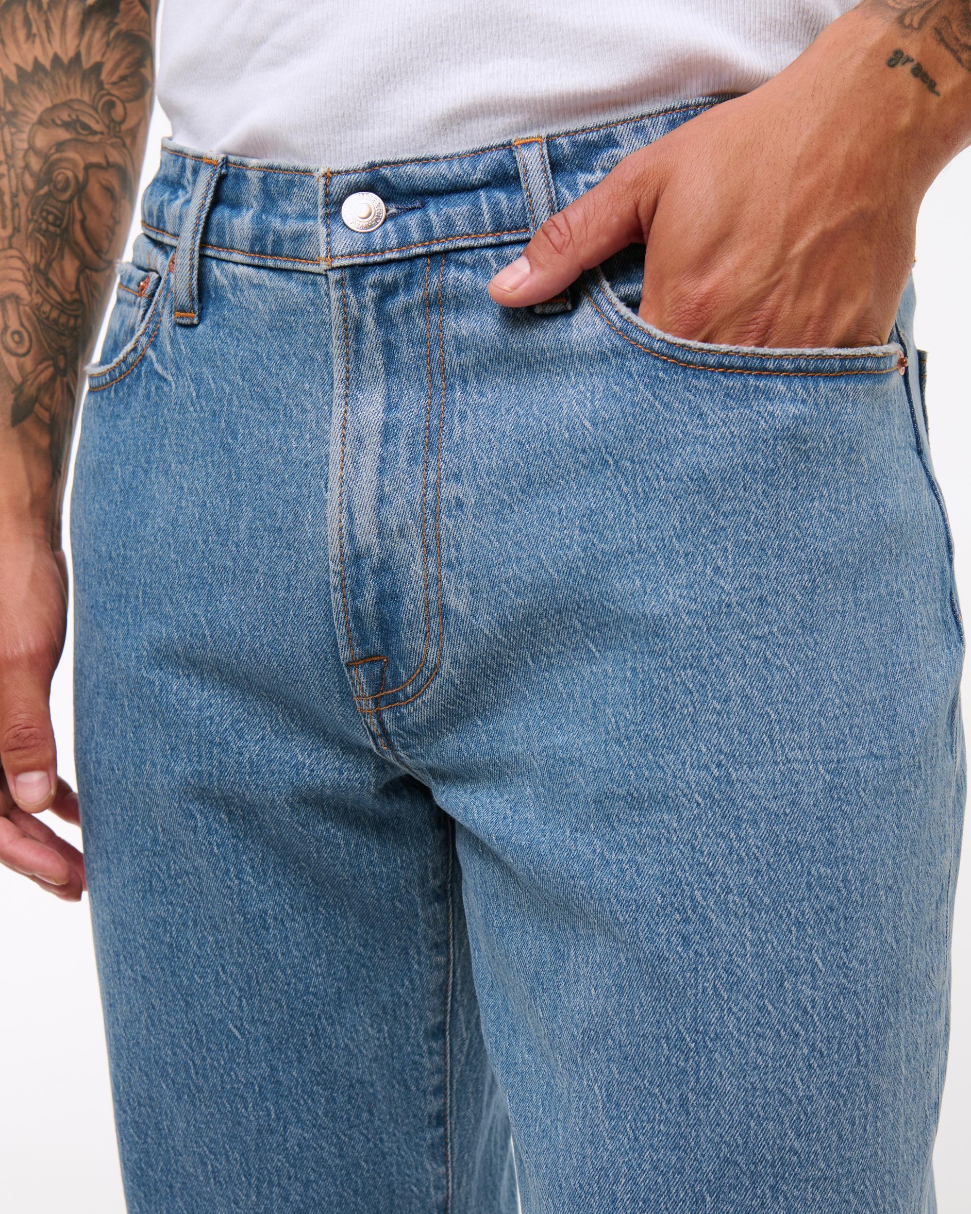 Athletic Relaxed Straight Jean Product Image