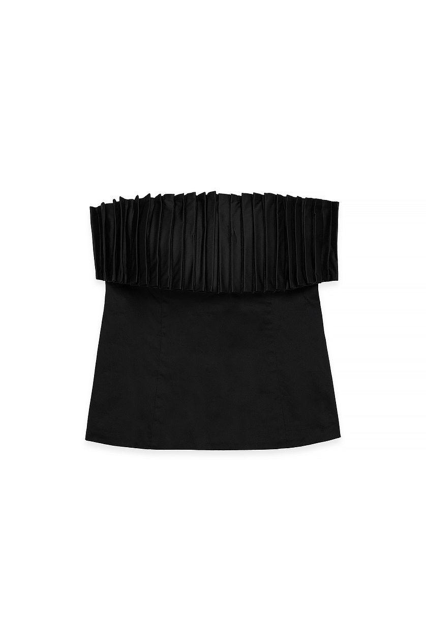 Pleated Bandeau Top Product Image