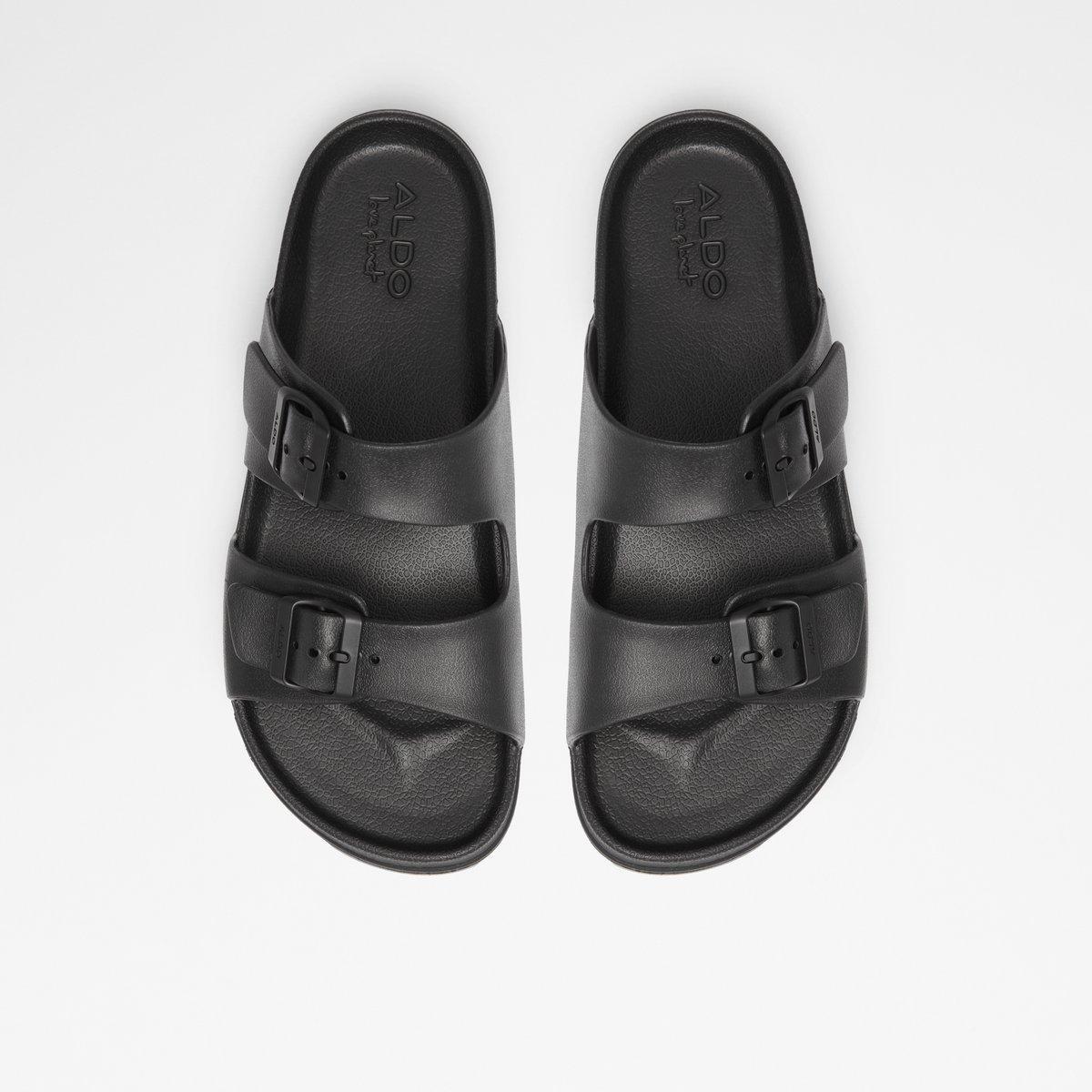 Hideo Black Men's Slides | ALDO US Product Image
