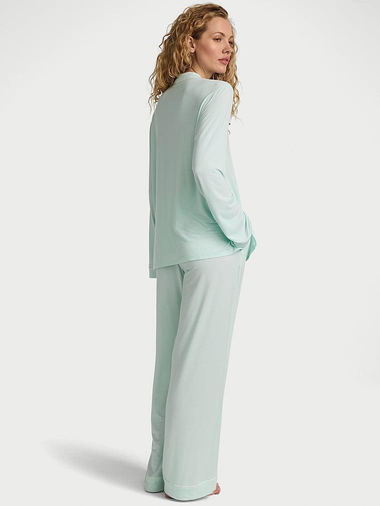Modal Soft Long Pajama Set Product Image