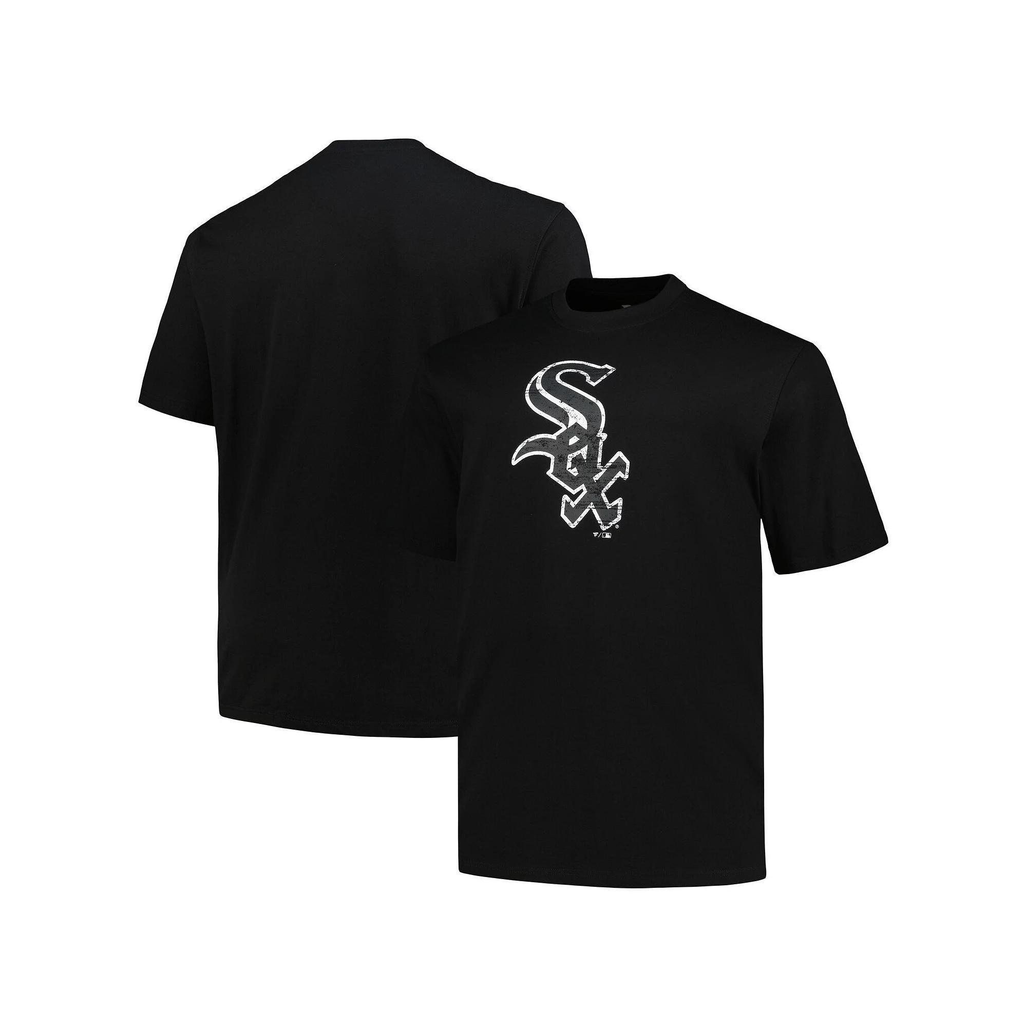 Men's Profile Black Chicago White Sox Big & Tall Primary Logo T-Shirt, Size: 3XB Product Image