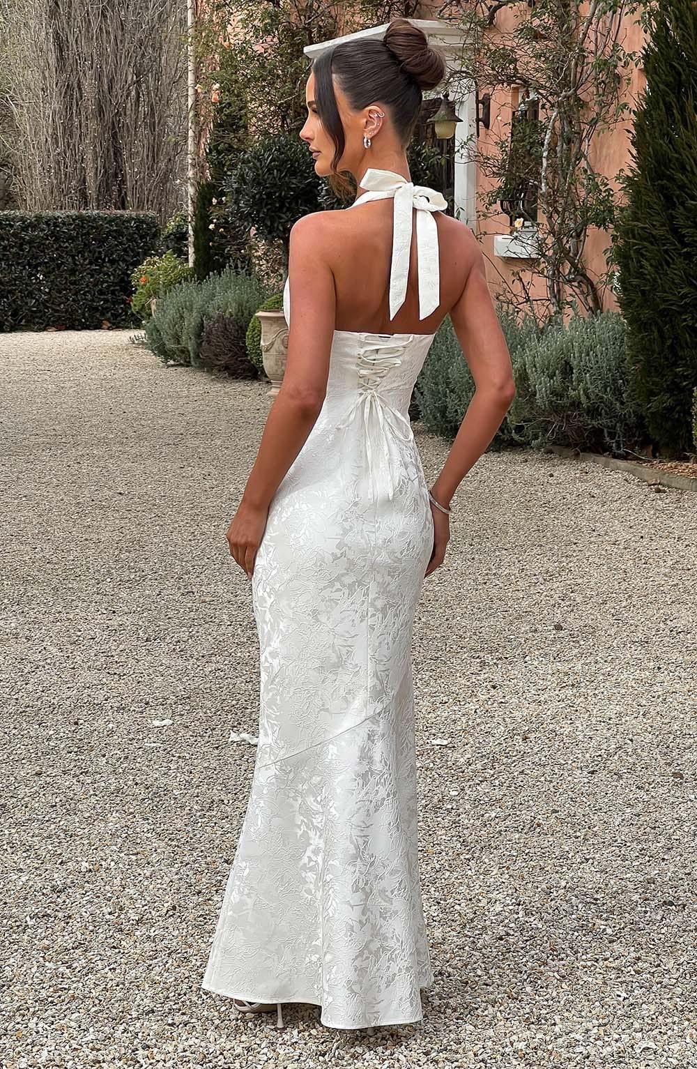Josephine Maxi Dress - Ivory Product Image