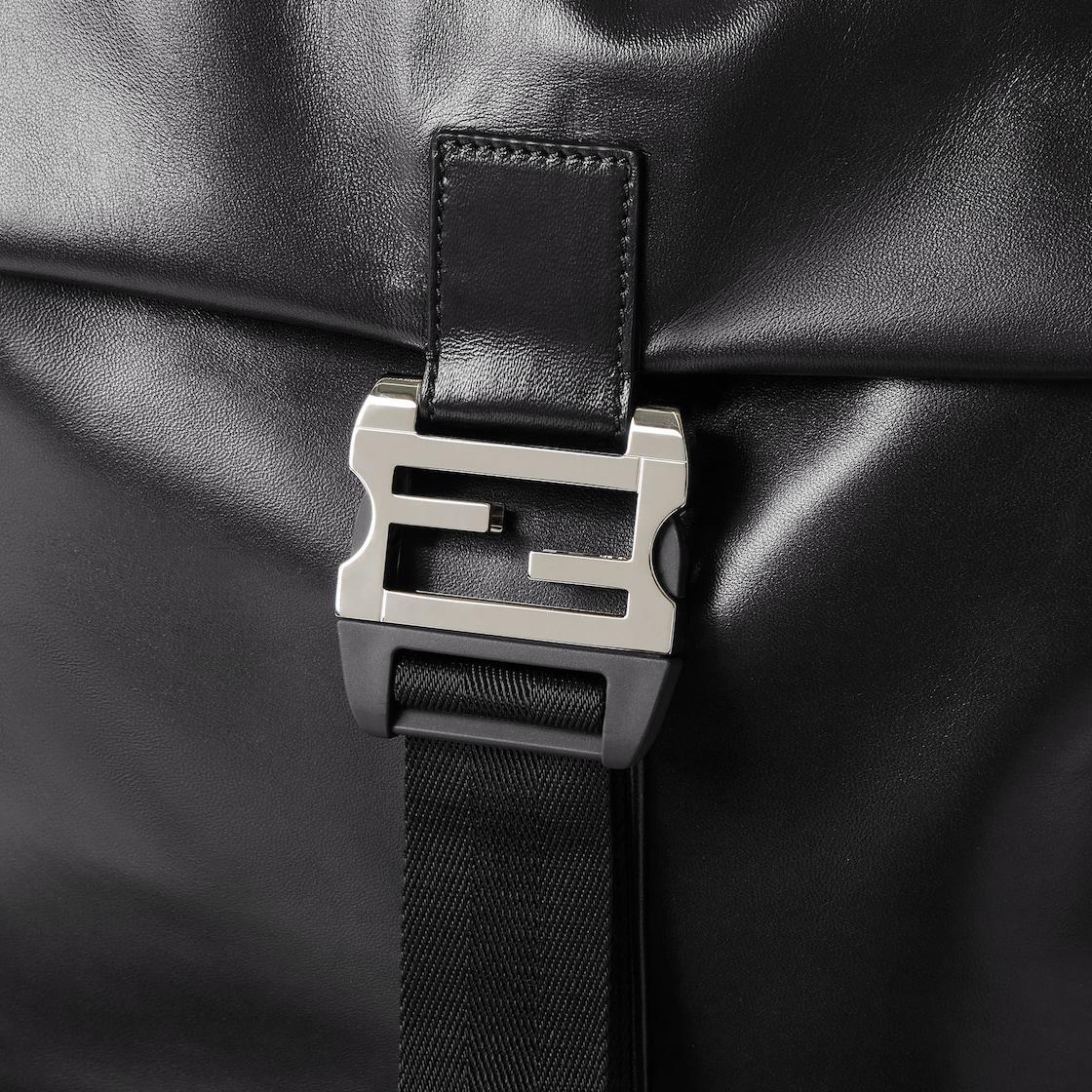 Fendi Flux Backpack Black leather bag Product Image