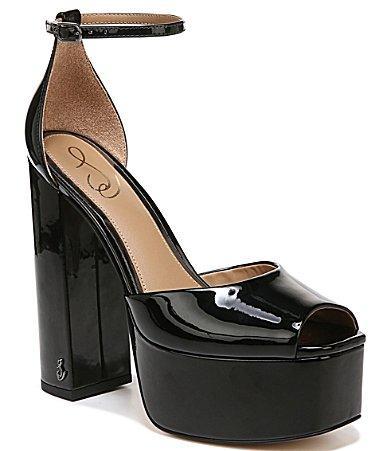 Sam Edelman Womens Kori Flora High Heel Platform Sandals Product Image