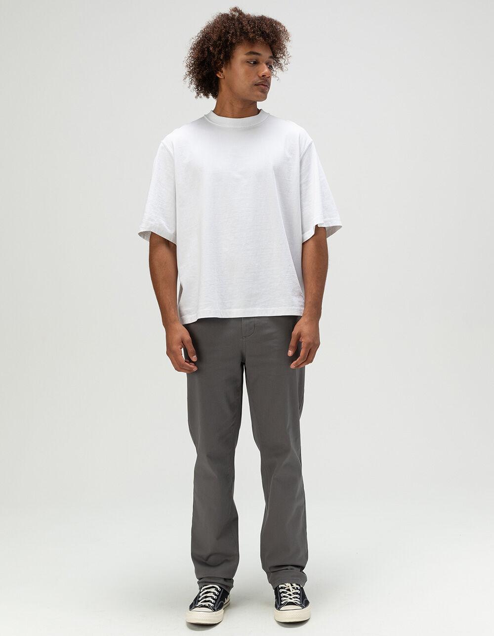 RSQ Mens Slim Straight Chino Pants - CHARCOAL Product Image