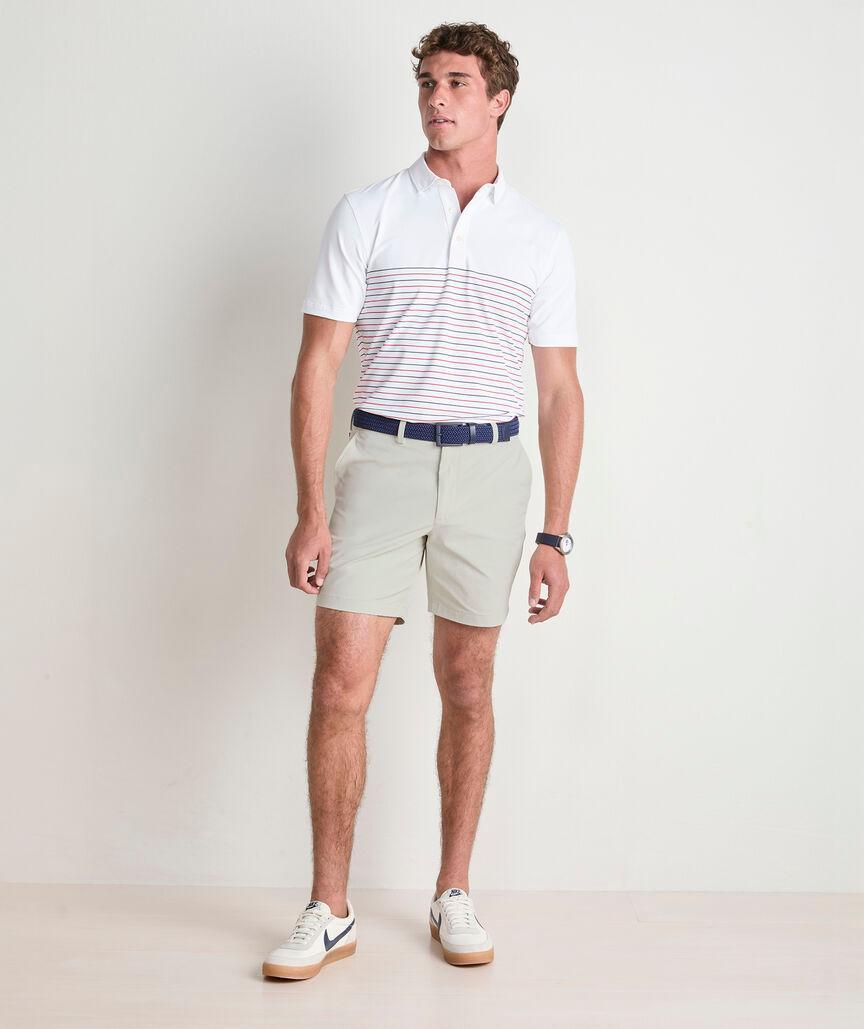 Breton Stripe Palmero Performance Polo Product Image