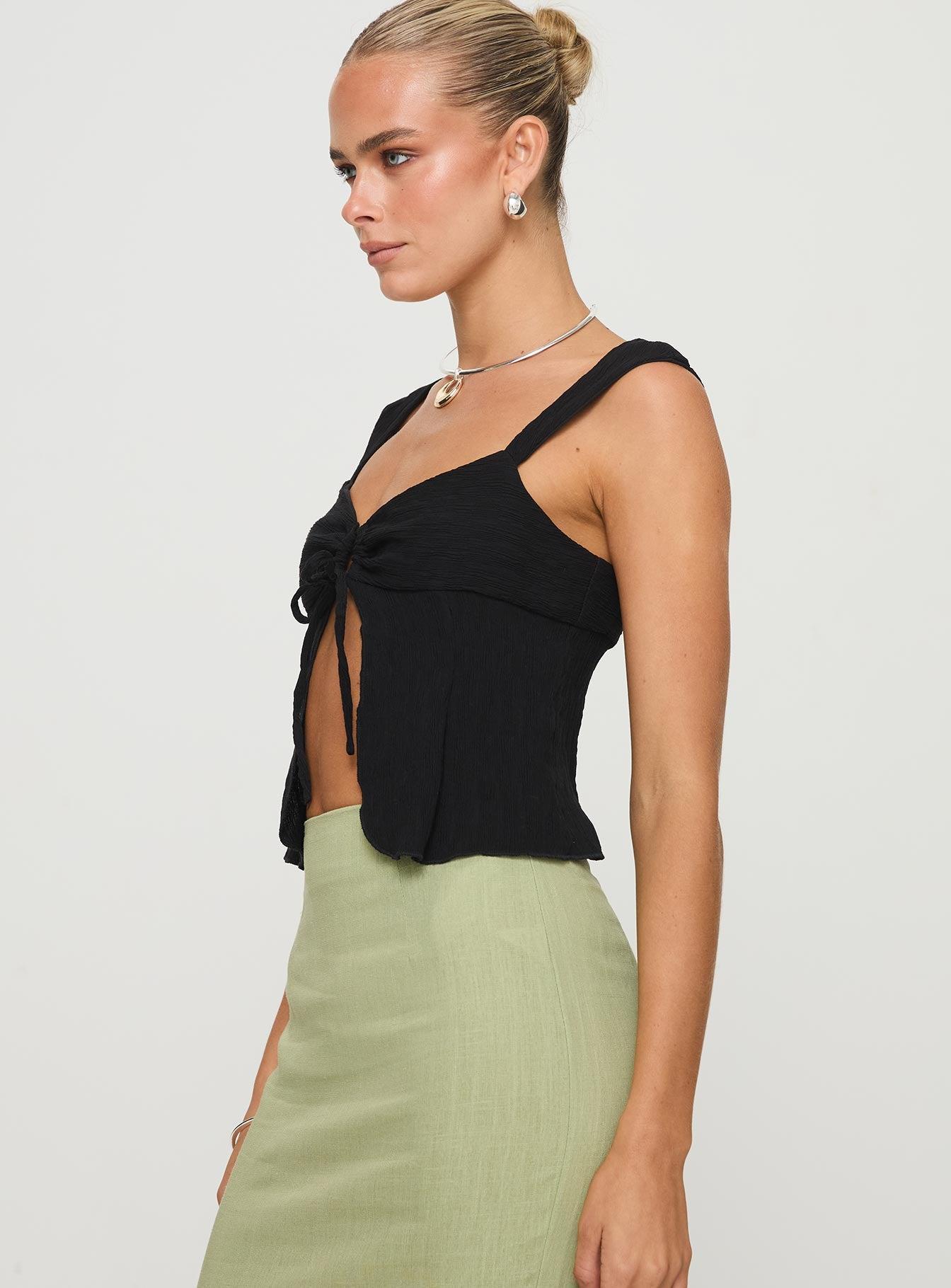 Moshe Top Black Product Image