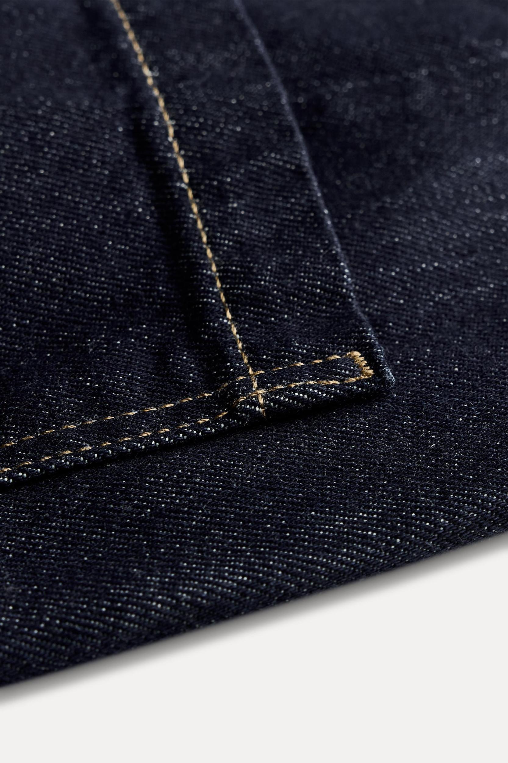 DENIM COMBINATION SKIRT ZW COLLECTION Product Image