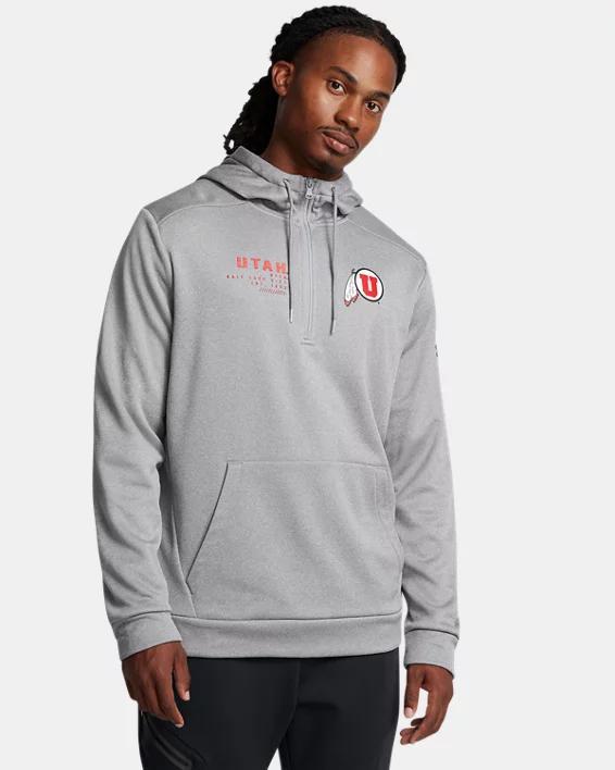 Armour Fleece Collegiate Mens  Zip Hoodie Product Image