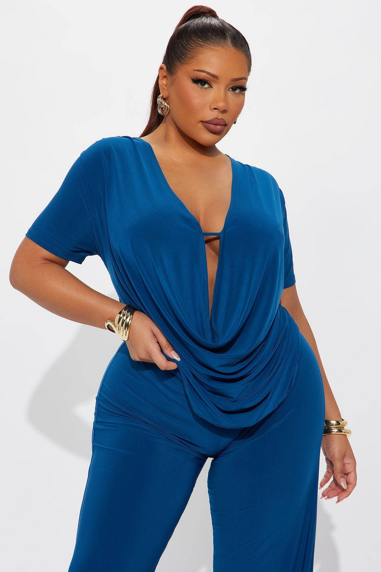 La Rosalinda Pant Set - Teal Product Image