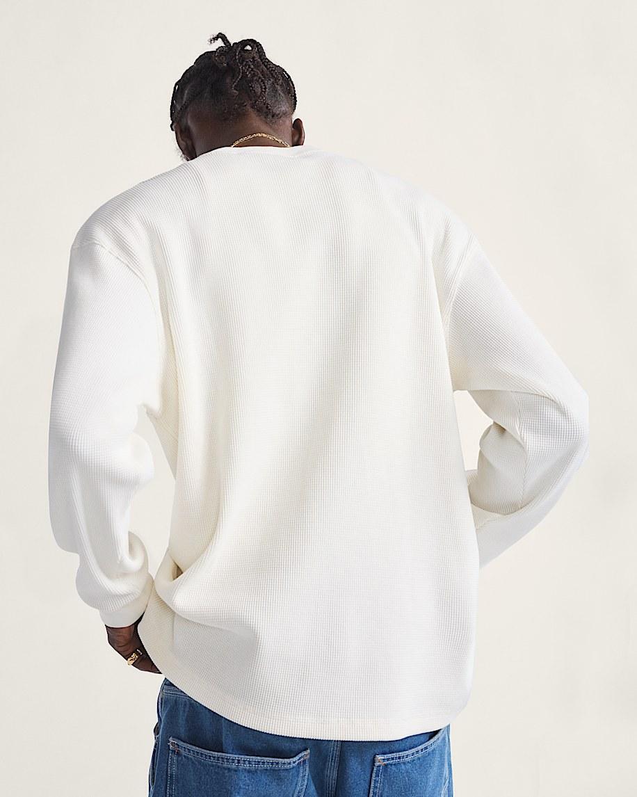 Premium Long Sleeve Thermal Shirt in Egret White| Vans US Product Image
